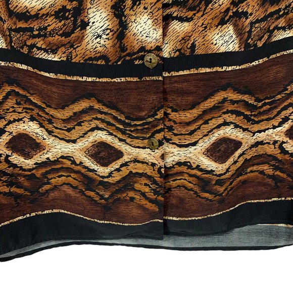 Maggie Sweet Animal Print Vest Top - 3X - Picture 3 of 8